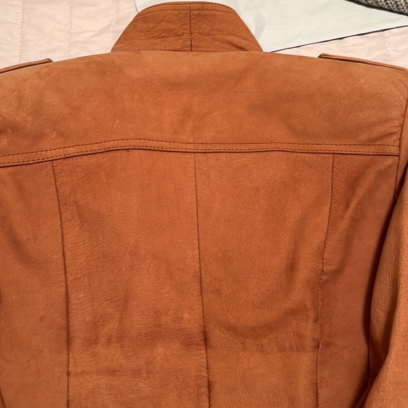 Vintage GEORGETOWN LEATHER DESIGN Button Down Blazer Jacket S - Picture 15 of 16